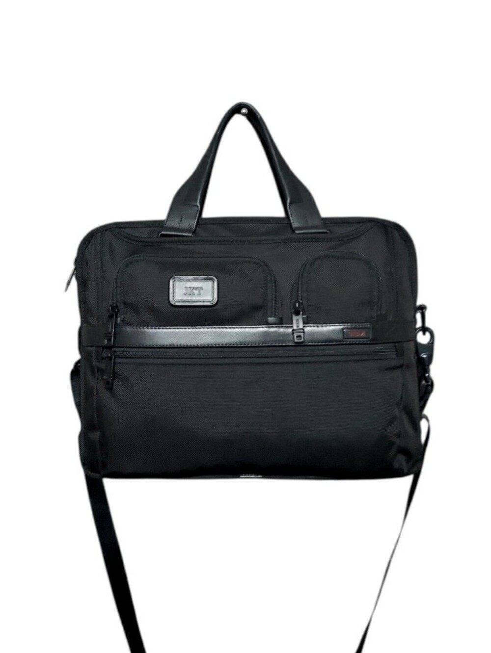 Tumi Alpha 3 Expandable Organizer Laptop Brief Durable Ballistic Nylon Like New